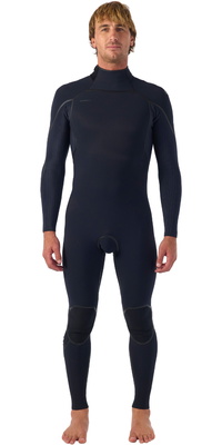 2026 O'Neill Mens Hyperfreak Fire 5/4+mm Back Zip Wetsuit 5676 - Black